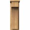 Ekena Millwork Huntington Smooth Corbel w/Backplate, Western Red Cedar, 7 1/2"W x 12"D x 24"H COR08X12X24HUN01SWR - alternate 4